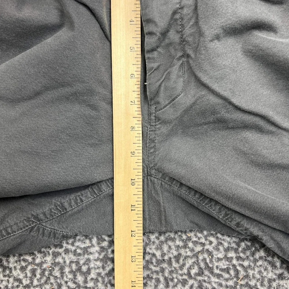 The North Face Hiking Pants Men 34x31 Gray Cotton Blend Straight Leg Outdoor